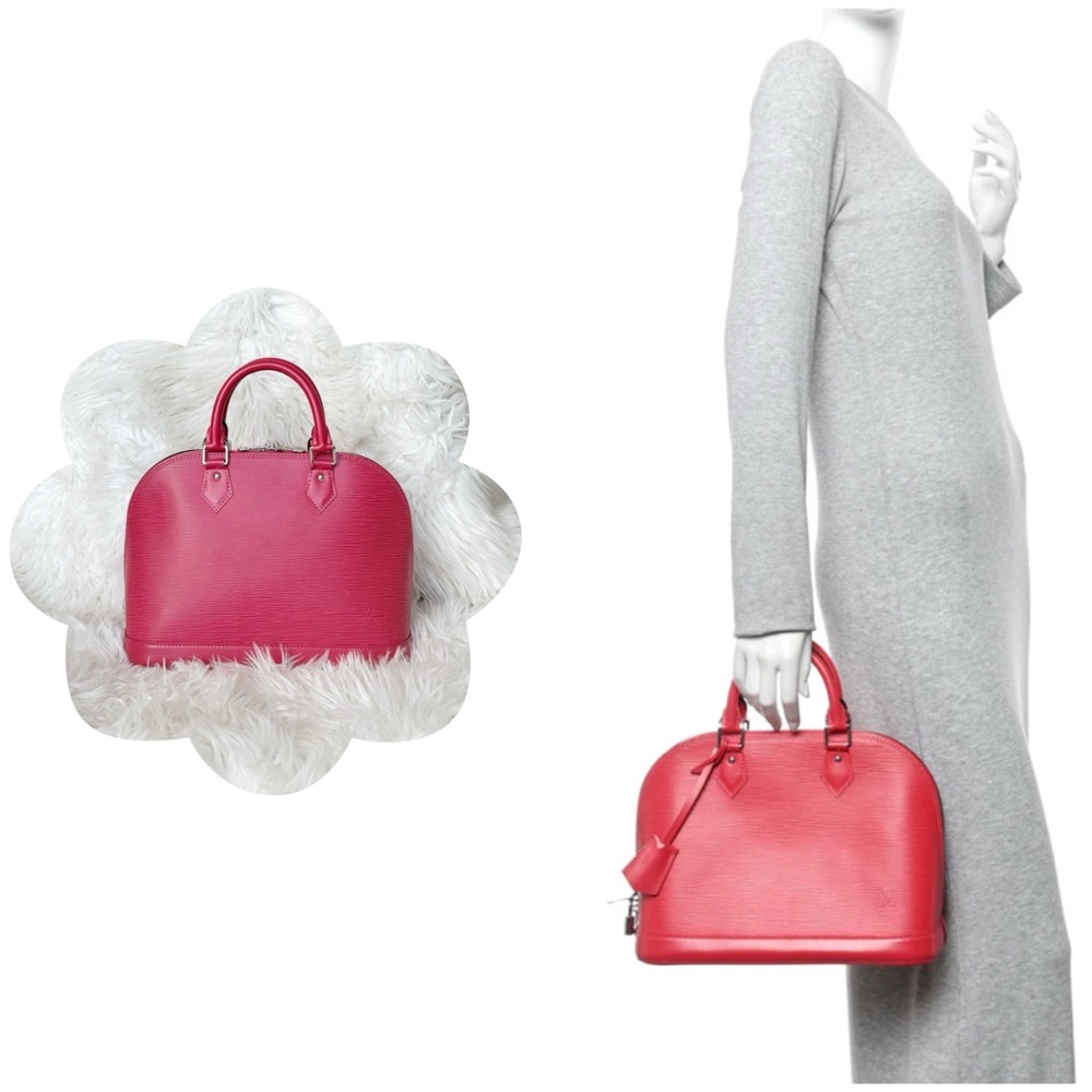 ✨🩷Authentic Louis Vuitton Epi Alma PM Grenade 🩷✨